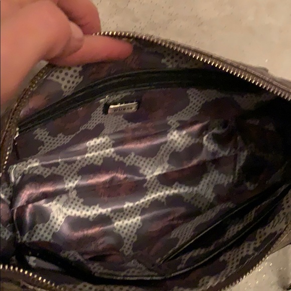 snakeskin guess bag